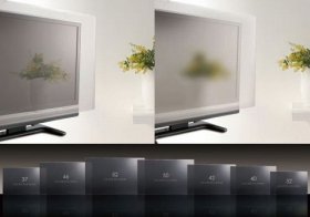 画面を傷や汚れから守る「液晶テレビ保護パネル」