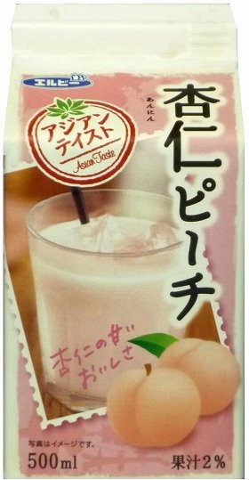 夏にぴったり「杏仁ピーチ」