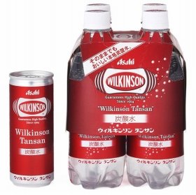 「ウィルキンソン タンサン PET500ml×4本マルチパック、缶250ml」