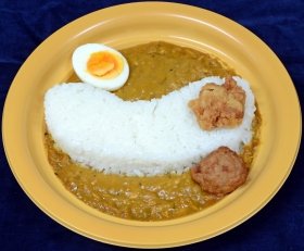 あの「はやぶさ」がから揚げに？！　サークルKサンクスから「いとかわカレー」