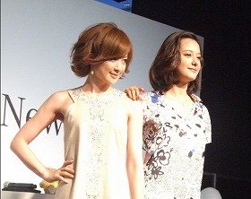 高垣麗子さん（左）と浦浜アリサさん