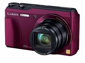 180度チルト式モニターで「自分撮り」OK　「LUMIX DMC-TZ55」