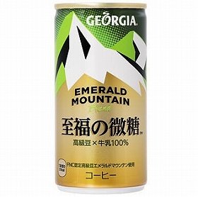 バランス取れた厚みのある味わい、缶コーヒー「ジョージア エメラルドマウンテンブレンド 至福の微糖」発売