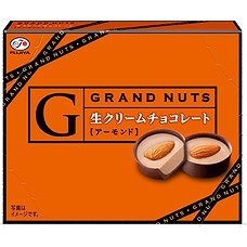 不二家から高品質ナッツチョコ「グランナッツ」　香ばしいアーモンドとマカデミアナッツと生クリームチョコがマッチ