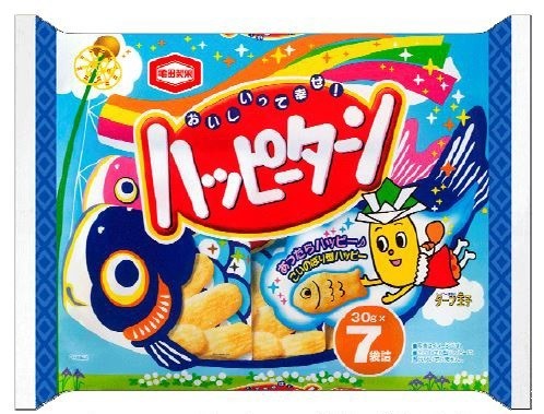 パーティにもぴったりな「210g　ハッピーターン7袋詰こどもの日」を期間限定販売　30g×7袋