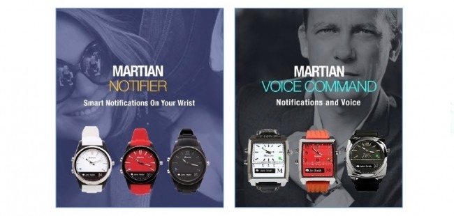 各種アプリ、そしてiPhoneとAndroid端末に対応　スマートウォッチ「Martian Watches」