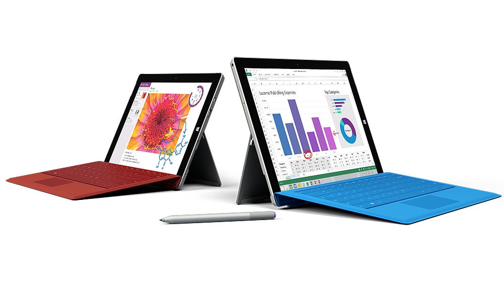 マイクロソフトの10.8型タブレット「Surface 3」　個人向けモデルは4G LTE/Wi-Fi対応