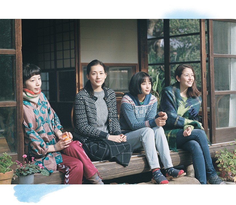 映画「海街diary」 綾瀬はるか、長澤まさみ、夏帆、広瀬すずが四姉妹を 
