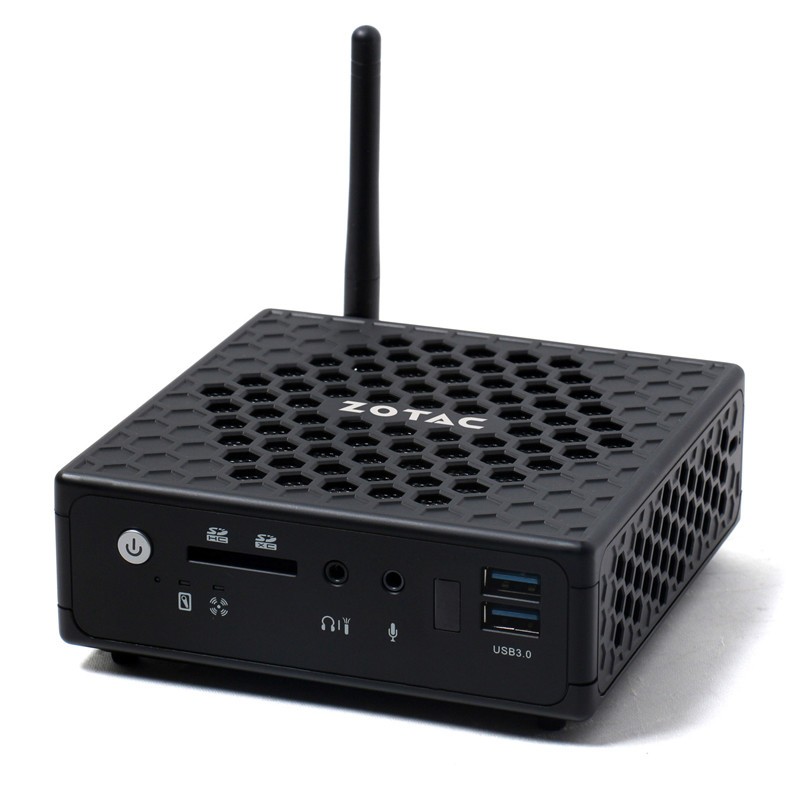 省電力コンパクトPC「ZBOX CI321 nano with Windows 8.1 with Bing」ハニカム構造のファンレス設計で騒音なし