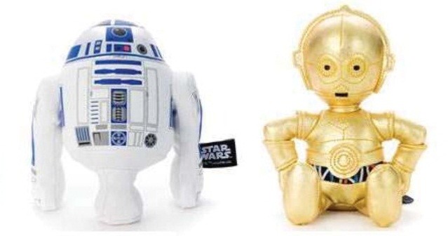 R2D2 (左)とC3PO