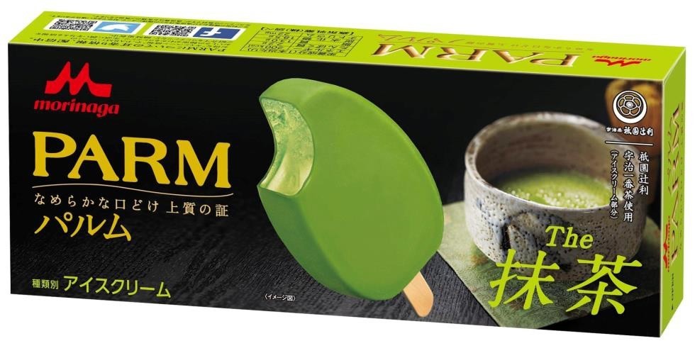 森永「PARMザ・抹茶」発売　「祇園辻利」の宇治一番茶使用