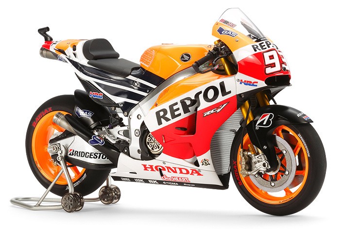 タミヤ「レプソルHonda RC213 V」...2014「MotoGP」チャンピオンマシンの1/12モデル化