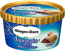 ハーゲンダッツ「ジャポネ＜黒蜜きなこアズキ＞」をセブン-イレブンと共同開発　本格的な和風甘味の味わいを表現