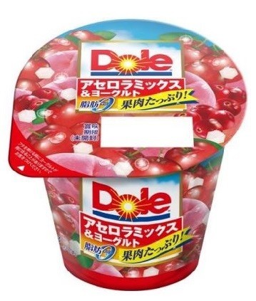 夏に食べたい「Dole　アセロラミックス＆ヨーグルト」協同乳業から発売