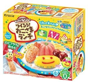 エビフライを揚げるとパチパチ音　水と粉で作る本物そっくりお子様ランチ　クラシエフーズから