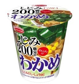 しじみ 200 個分のオルニチン「タテロング わかめラーメン しじみだし・しょうゆ」、エースコックから