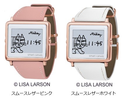 デザイナー リサ ラーソン の代表作 マイキー モチーフ 腕時計2