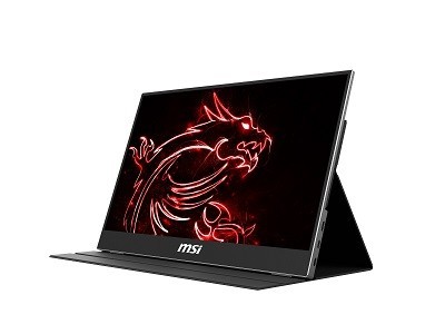 MSI初のモバイルモニター「Optix」　フルHD解像度のIPSパネルを搭載