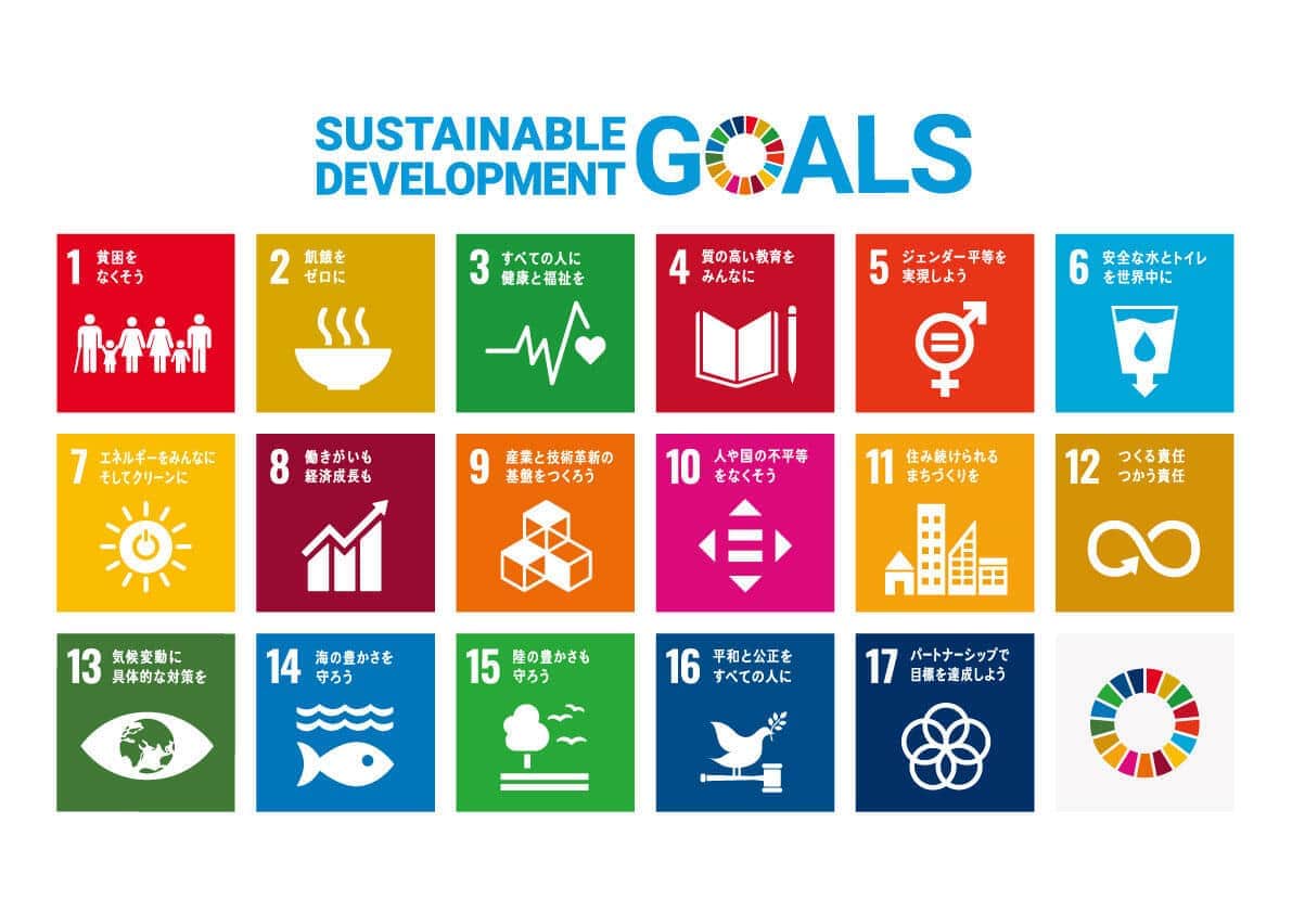 SDGsロゴと17のアイコン