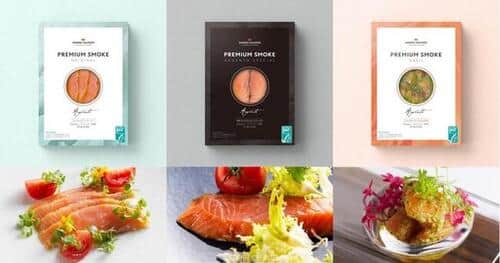 デンマーク産陸上養殖サーモン「Danish Salmon（ダニッシュサーモン）」を使った、冷燻スモークサーモン