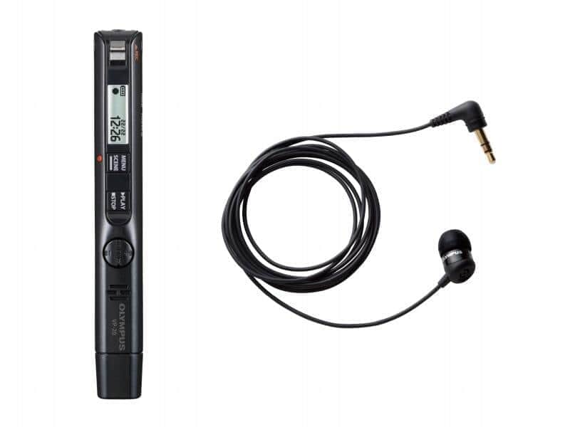スティック型ICレコーダー　携帯＆固定電話の通話を録音できるセット