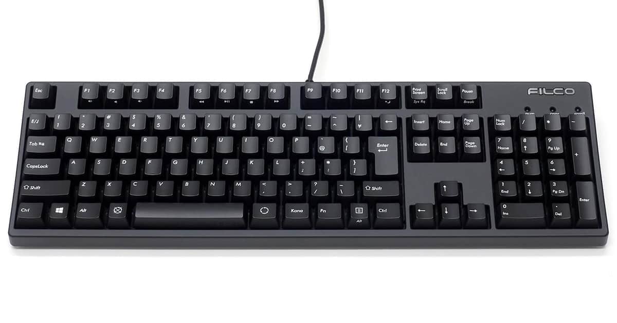 「FILCO」からメカニカルキーボード　デザインはそのまま内部一新