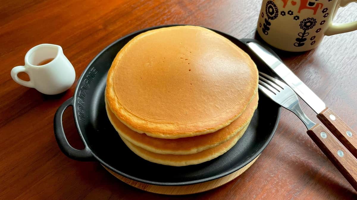 アイラップで作る、ホットケーキ