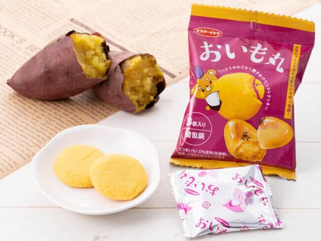 イトウ製菓「おいも丸」　クッキーなのにスイートポテト食感