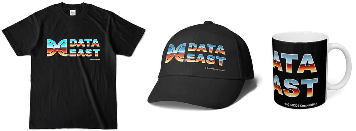 「データイースト」ロゴをあしらう　Tシャツやキャップなど全5アイテム