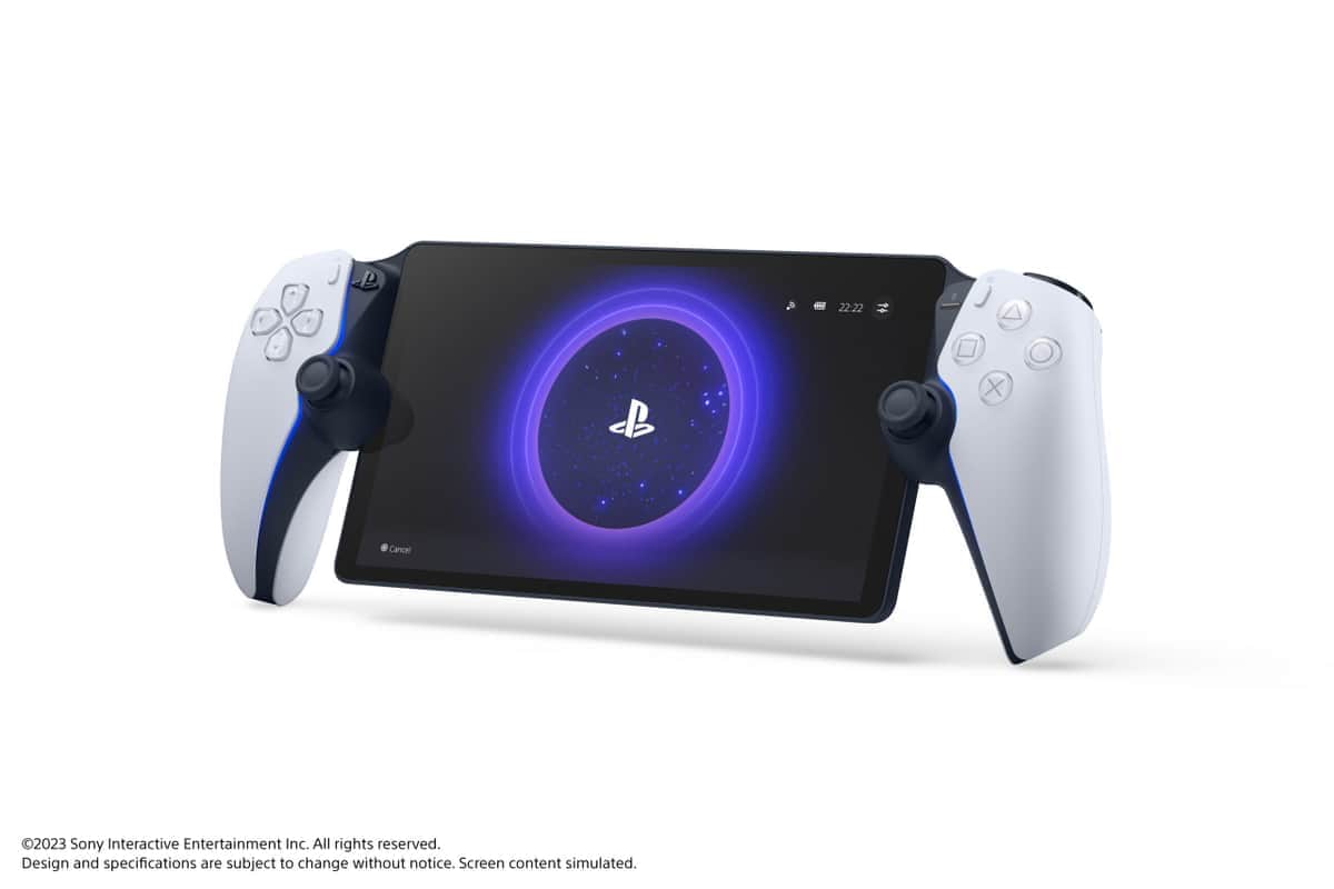 「PlayStation Portal リモートプレーヤー」　フルHD対応8型液晶ディスプレイを搭載