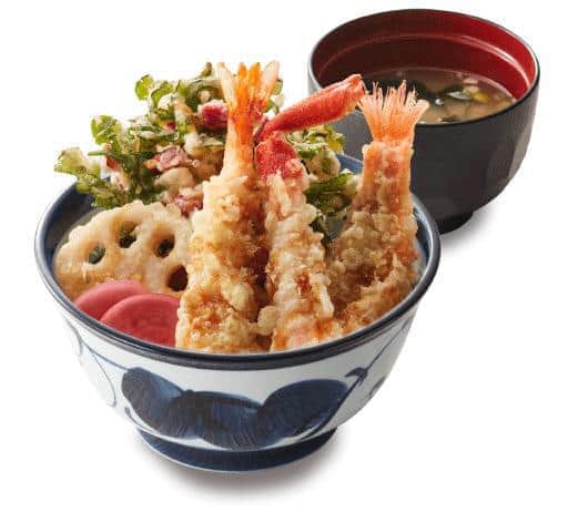 天丼てんや、冬の食材を使用　「かにと海老の冬天丼」など季節限定