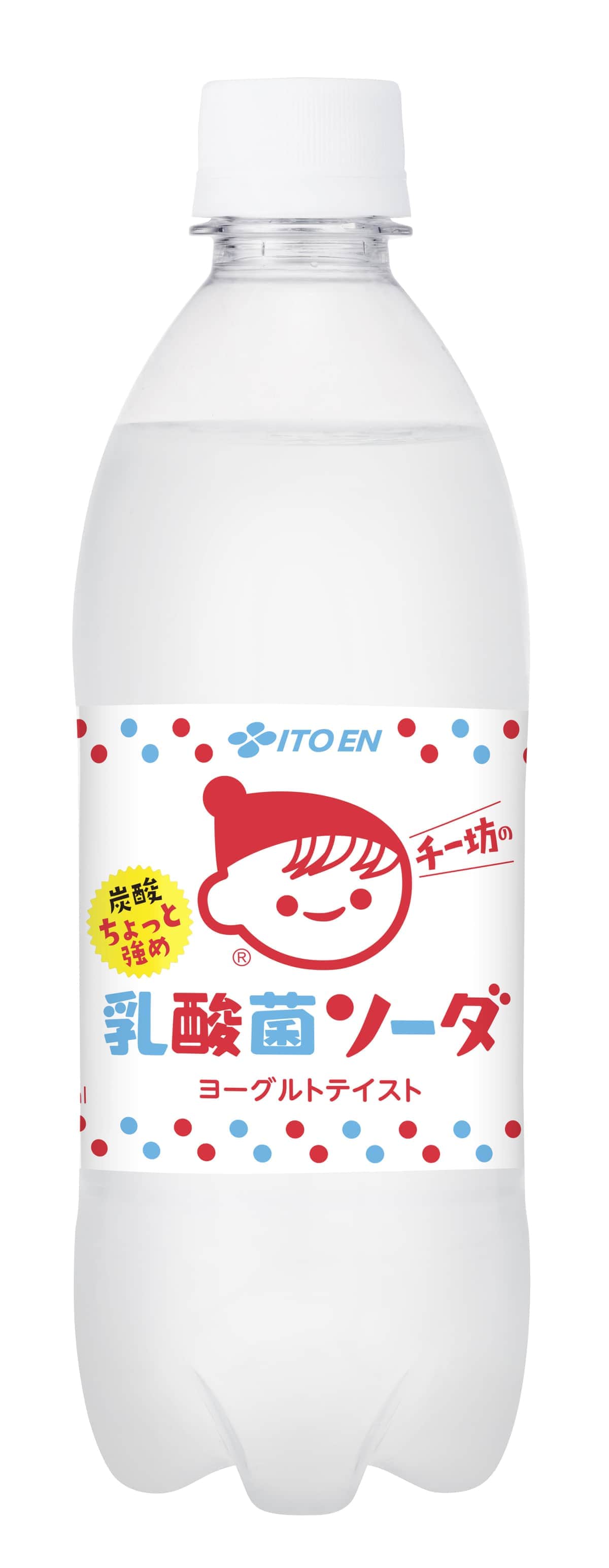 乳酸菌入り炭酸飲料「チー坊の乳酸菌ソーダ」　伊藤園とチチヤスが共同開発