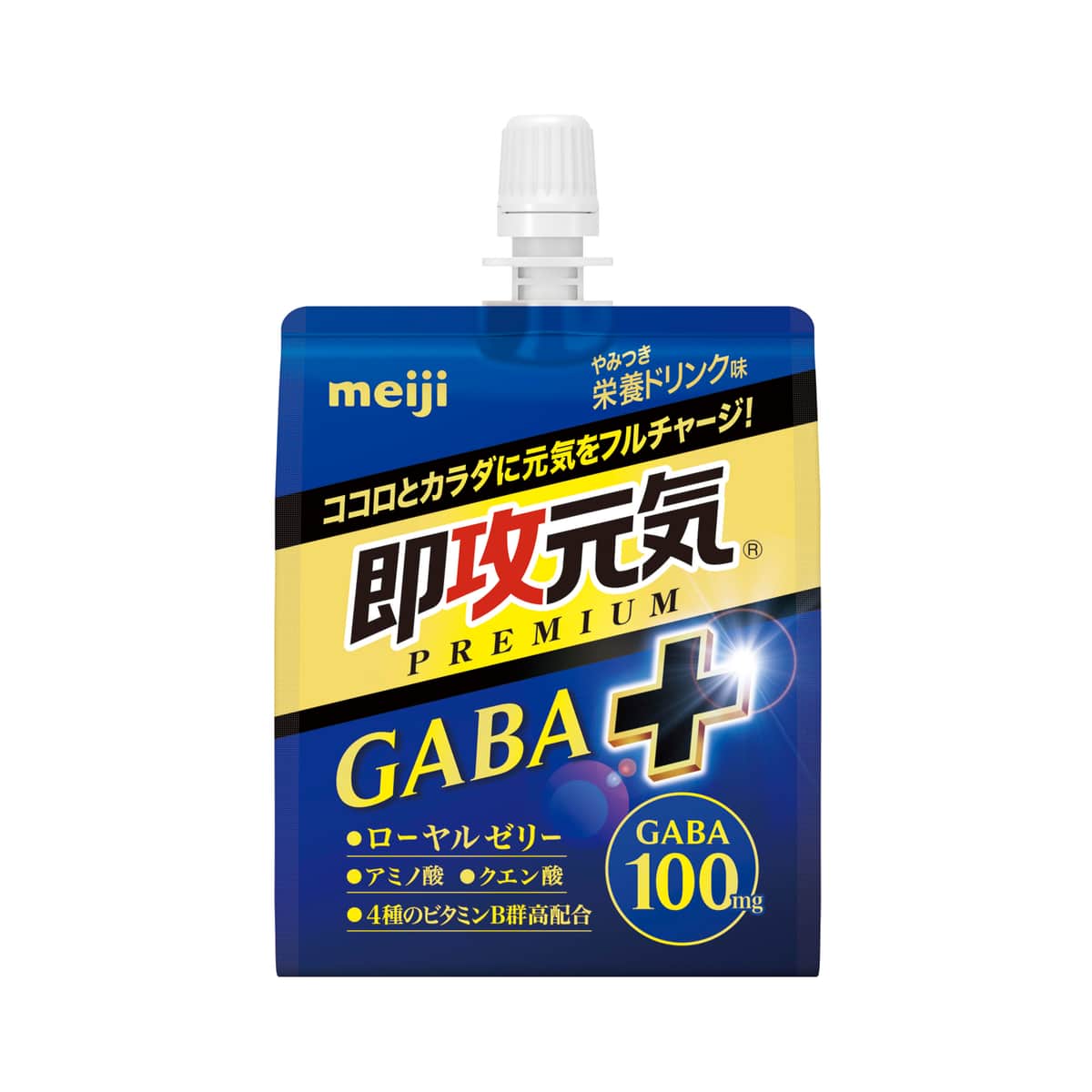 ストレスを低減「GABA」配合　「即攻元気ゼリー GABA＋ やみつき栄養ドリンク味」