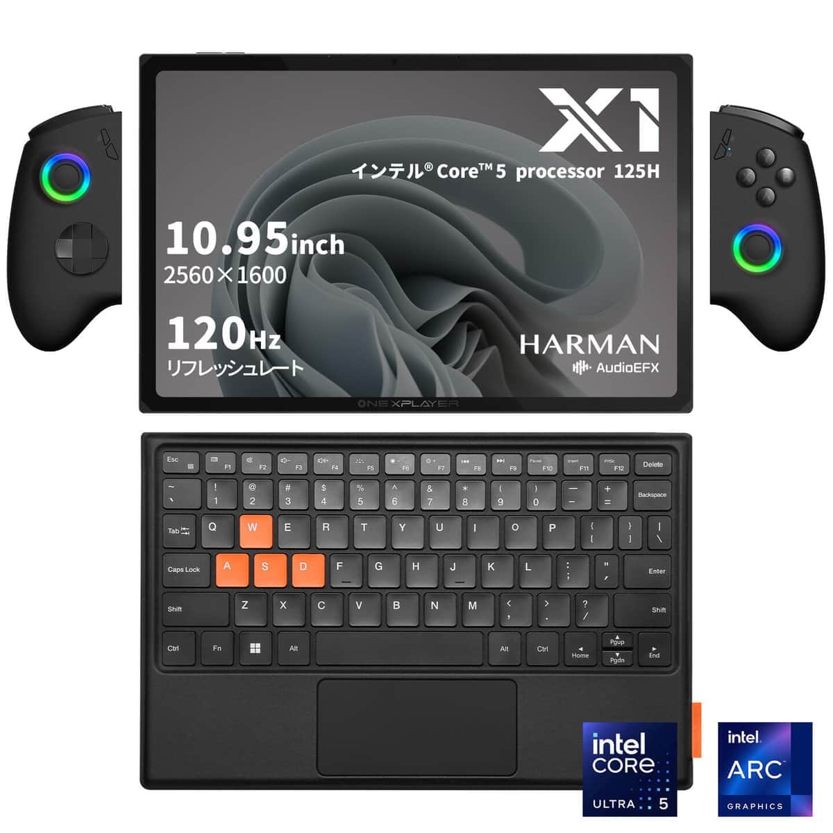 テックワン「ONEXPLAYER X1」　「3 in 1」PC、ゲーミングなどにも