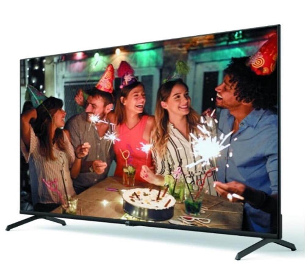 ヤマダデンキ50周年記念モデル　「Google TV」搭載チューナーレステレビ「JLシリーズ」