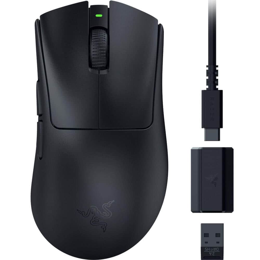 Razer、「動的感度」を初搭載したゲーミングマウス　「DeathAdder V3 HyperSpeed」