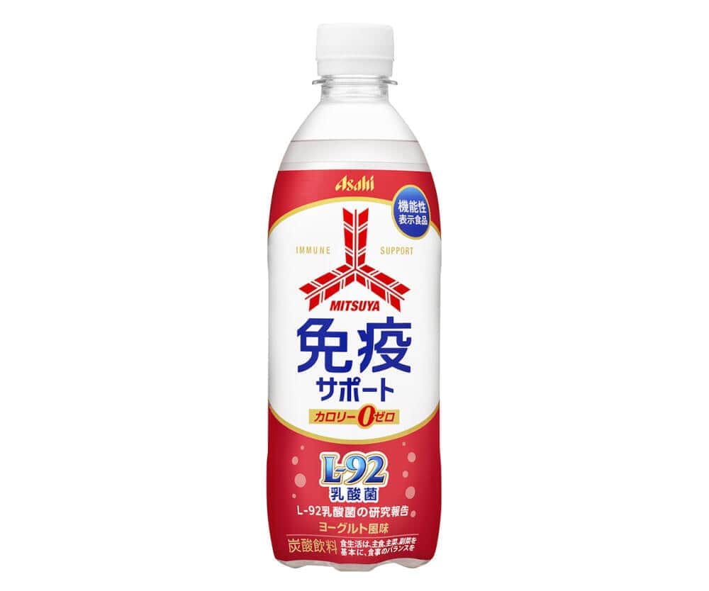 アサヒ飲料から機能性表示食品　「三ツ矢免疫サポート」