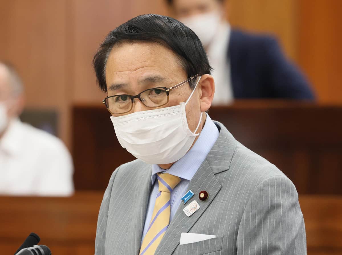 葉梨康弘法相（写真：つのだよしお／アフロ）